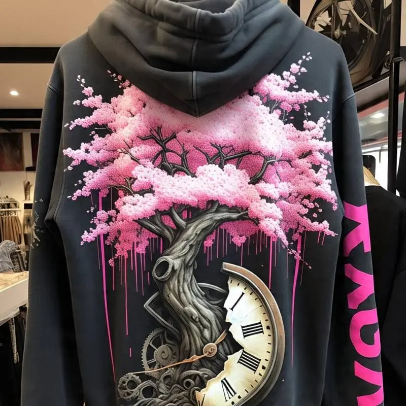 Dark TIMEŒ streetwear hoodie